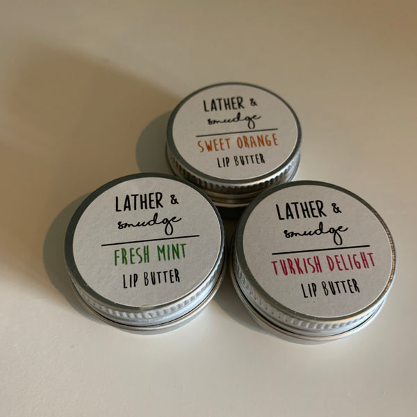 Lather & Smudge Lip Balm - all varieties