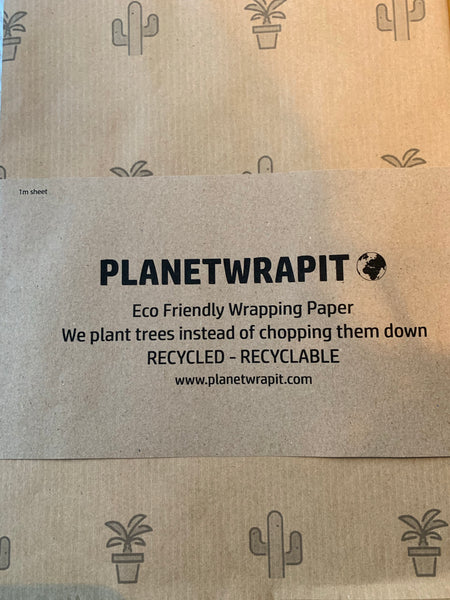 Recycled Kraft Paper Gift Wrapping (Occassion)