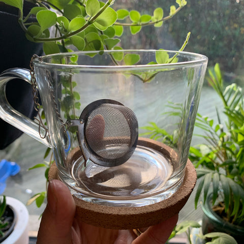 Loose leaf tea strainer