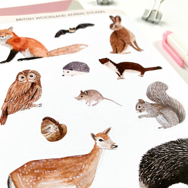 Sarah Frances sticker sheet