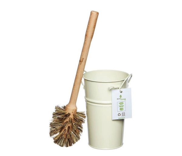 Eco Living - toilet brush and holder