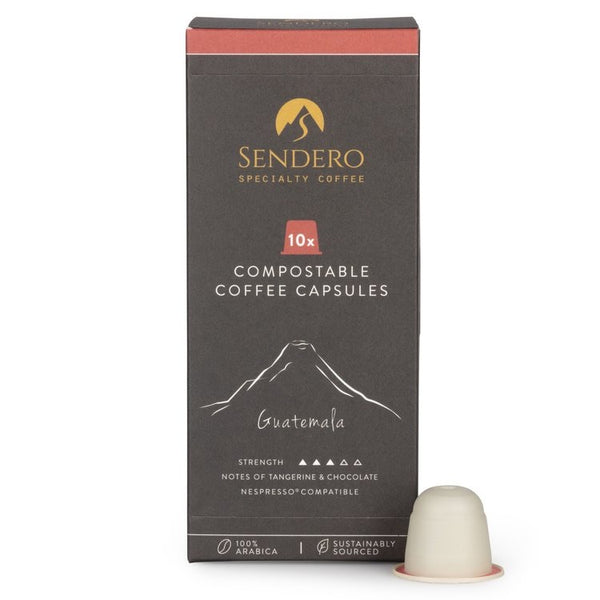 Sendero coffee nespresso capsules - cafe/decafe