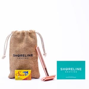 Shoreline shaving reusable razor