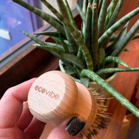 Beechwood pot scrubber