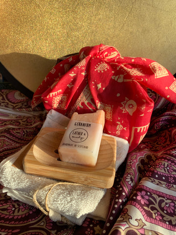 Eco Orkney zero waste wash me bundle (gift wrapped)