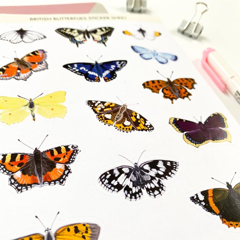 Sarah Frances sticker sheet
