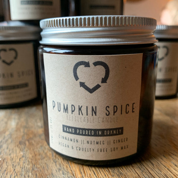 Refillable - Eco Orkney Hand poured candle