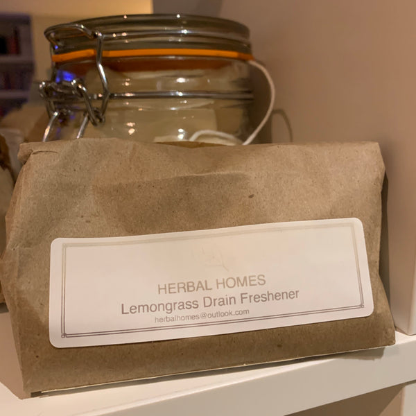 Herbal homes - lemongrass drain freshner