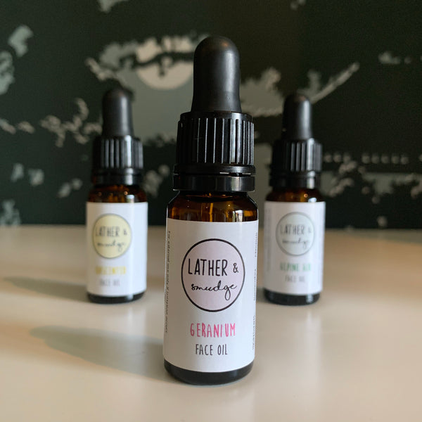 Lather & smudge - face oil