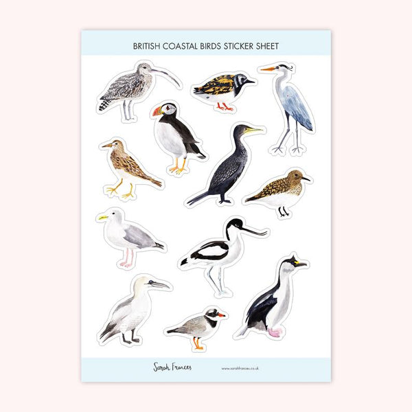Sarah Frances sticker sheet
