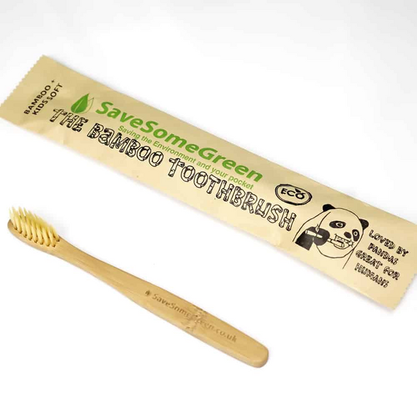 Save some green bamboo toothbrush - various