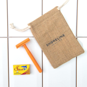 Shoreline shaving reusable razor