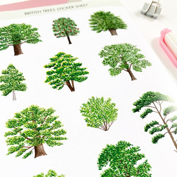 Sarah Frances sticker sheet