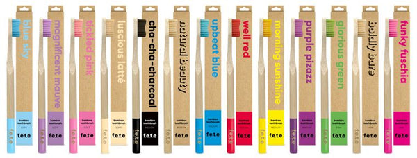 Cha-Cha-Charcoal  - Black Medium  (Charcoal infused bristles)
