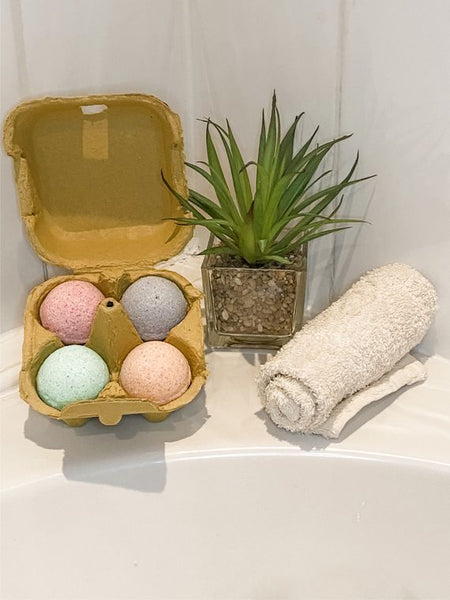 Bath Bombs - Egg Box (pack of 4)