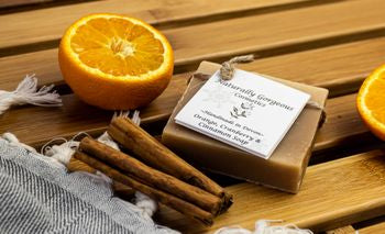 Festive Seasonal Soap - Orange, Cranberry & Cinnamon