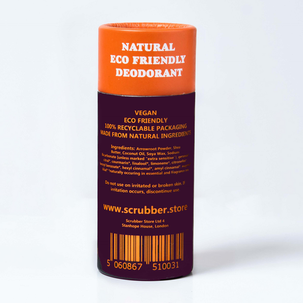 Scrubber eco-friendly deodorant