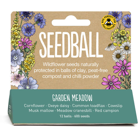 Seedball Garden Meadow Tube