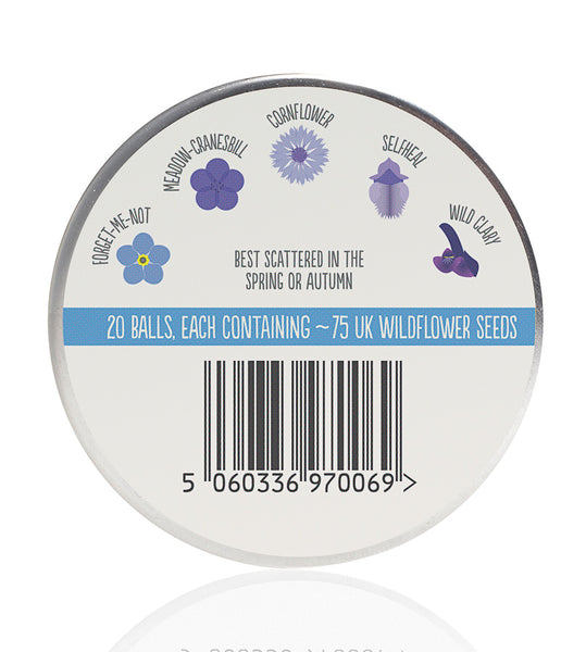 Seedball Sky Meadow mix tin