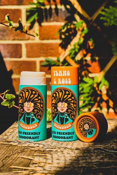 Scrubber eco-friendly deodorant
